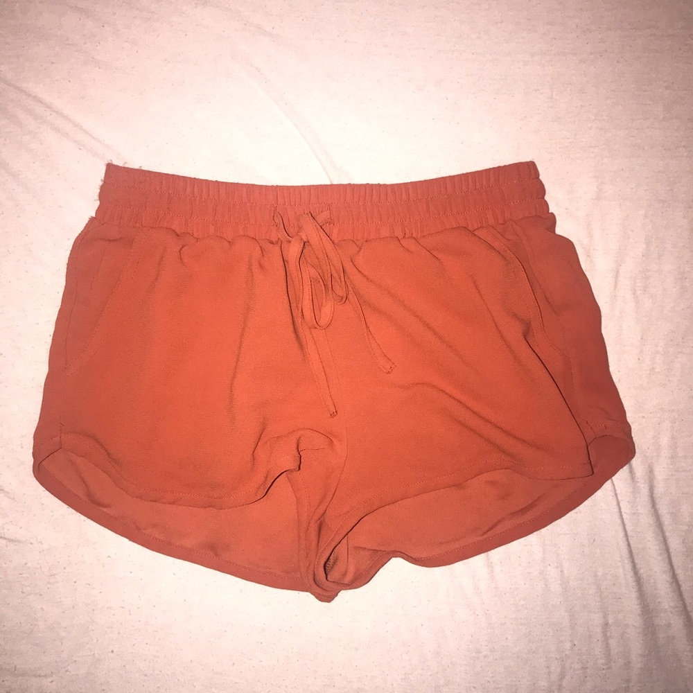 Flowy Orange Shorts